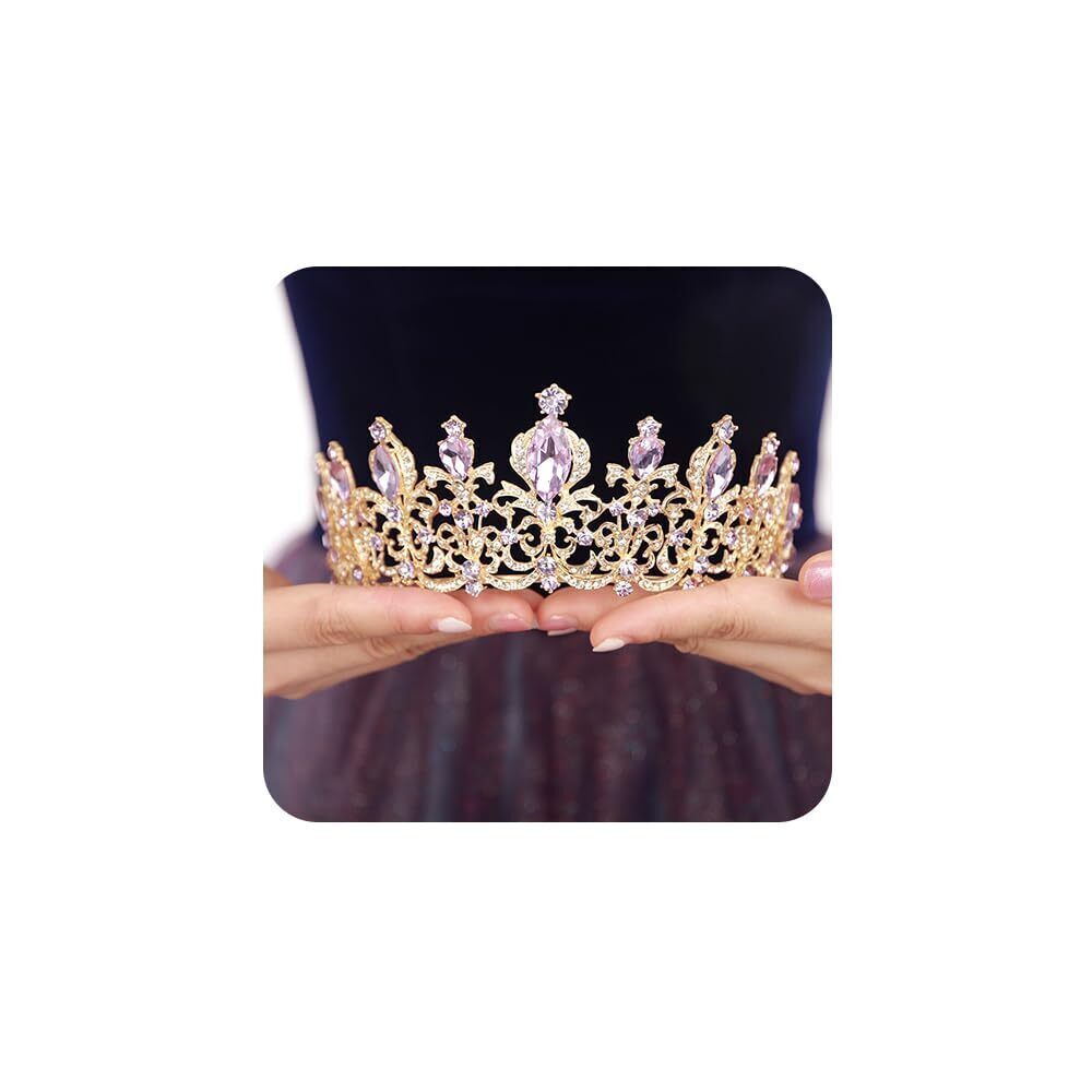 1939 Tiara and Crown and Brides Crystal Headbands Tiara Queen Crown Hair